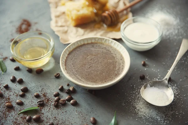 Natural scrub of sugar — Stock Photo, Image