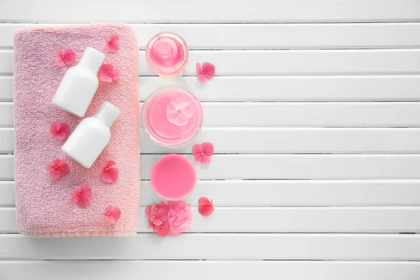 Produtos cosméticos higiénicos — Fotografia de Stock