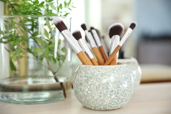 Professional makeup brushes — Stock Photo, Image