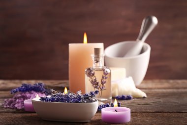 Güzel spa kompozisyonu