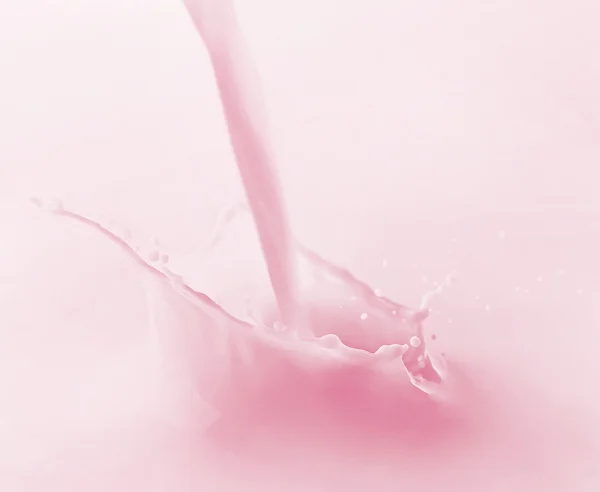 Couleur éclaboussure de milkshake — Photo