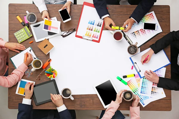 Business people colleagues. Teamwork concept — Stock Photo, Image