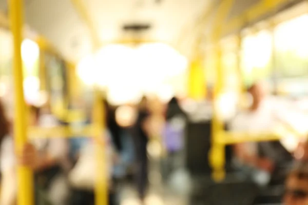 Crowded public transport — Stock Photo, Image