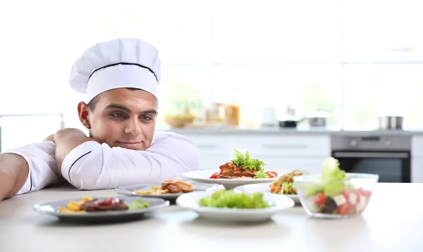 Young chef cook — Stock Photo, Image