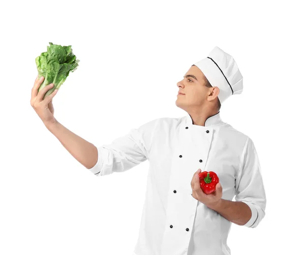 Young chef cook — Stock Photo, Image