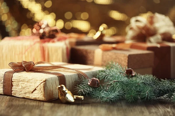 Cajas de regalo de Navidad — Foto de Stock