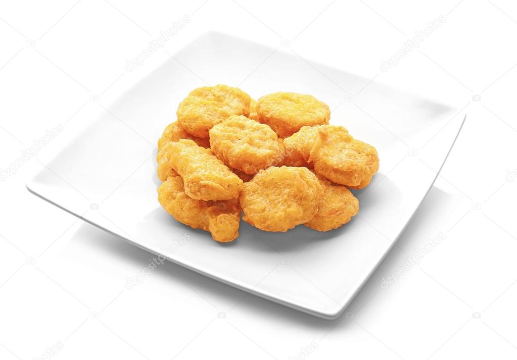 Tasty chicken nuggets