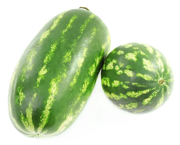 Watermelons isolated on white — Stock Photo, Image