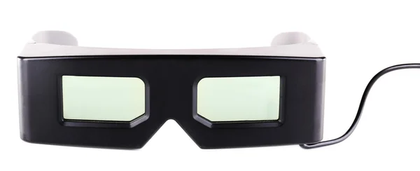 Óculos 3D, isolados em branco — Fotografia de Stock