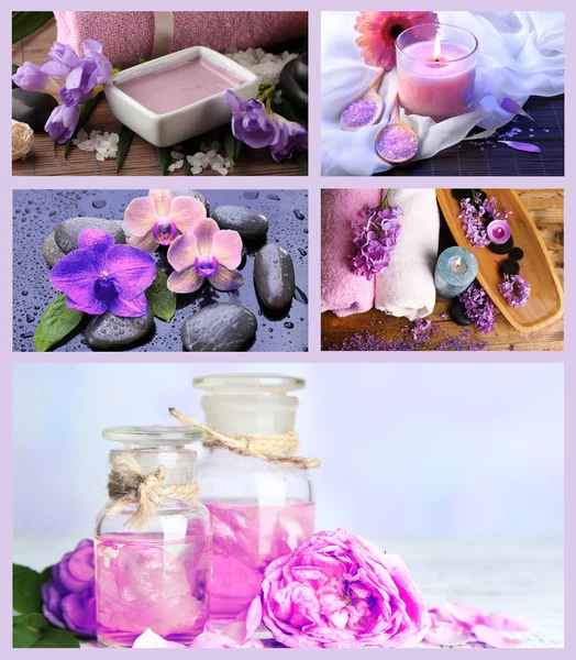 Spa collage — Stockfoto