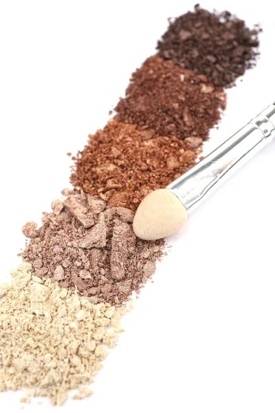 Crushed eyeshadow for make-up — Stock Photo, Image