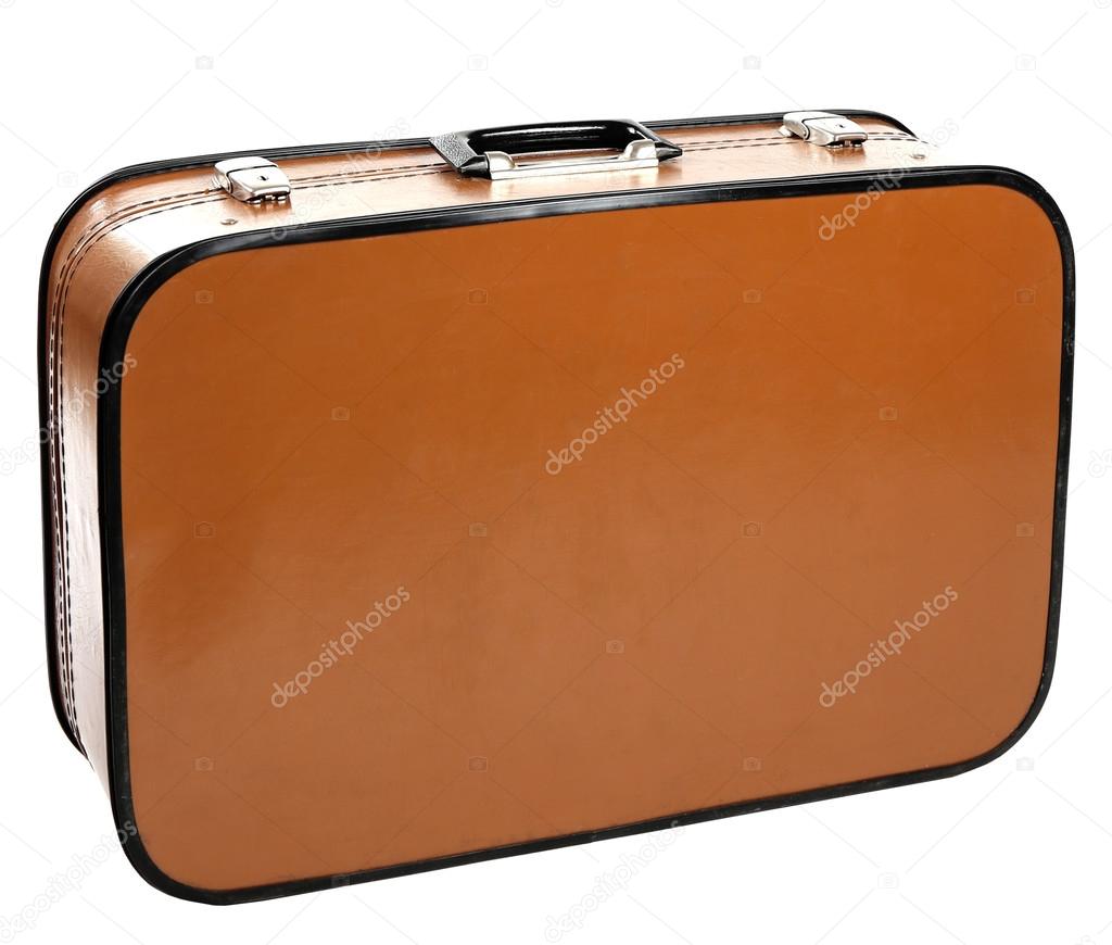old travel suitcase