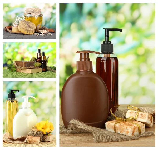 Spa remedies collage — Stock Photo, Image