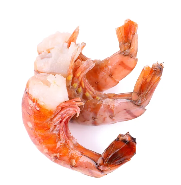 Fresh boiled prawns — Stock Photo, Image