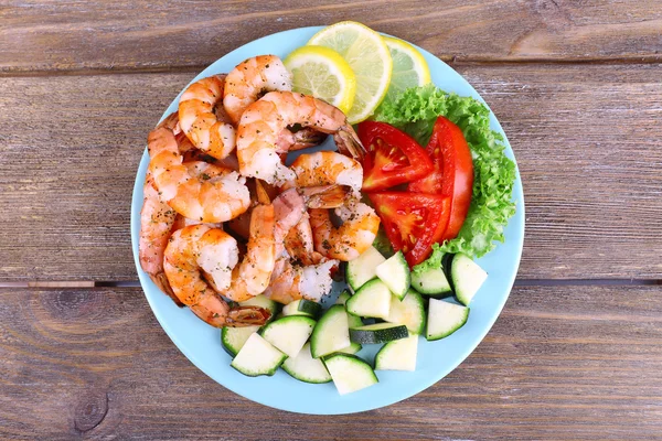 Fresh boiled prawns — Stock Photo, Image