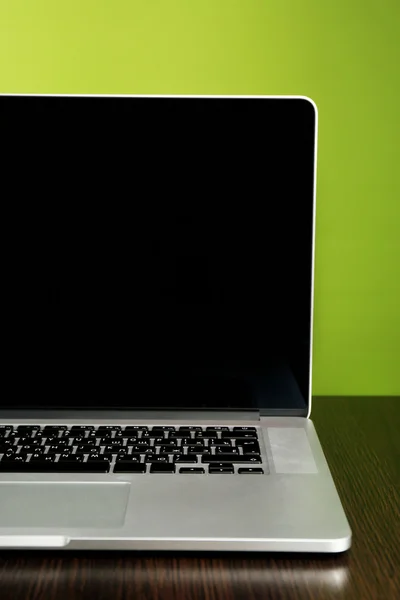 Laptop with blank screen — Stock Photo, Image