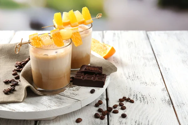 Espresso cocktail served on table — Stock Photo, Image