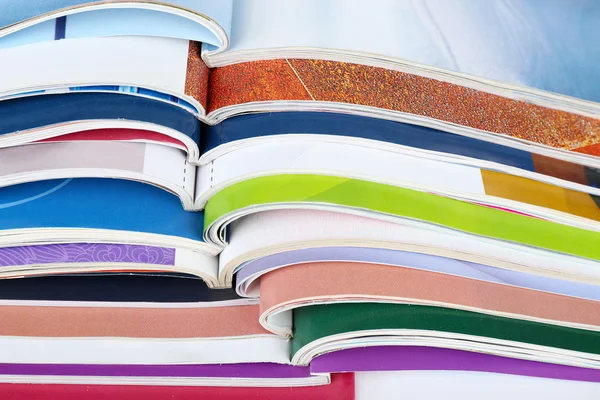 Many colorful magazines Royalty Free Stock Images
