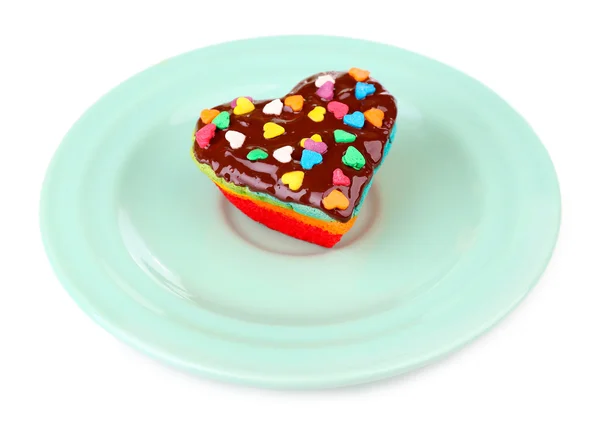 Delicious rainbow mini cake — Stock Photo, Image