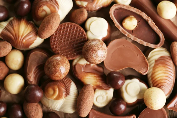 Olika sorters choklad — Stockfoto