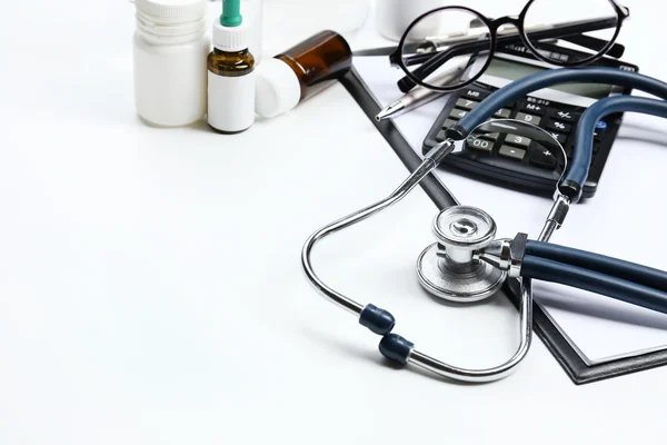 Stethoscope close up — Stock Photo, Image