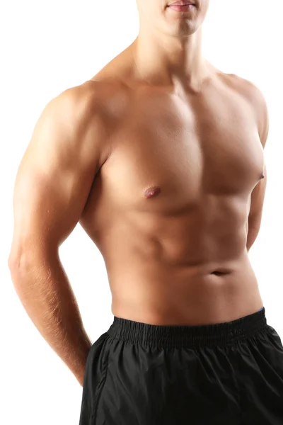 Handsome muscle young man — Stock Photo, Image