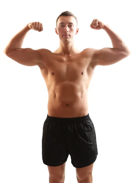 Handsome muscle young man — Stock Photo, Image