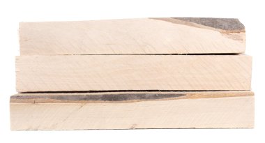 yüksek kaliteli odun üzerine beyaz izole