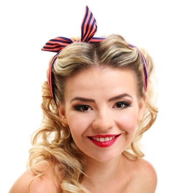 gülümsemek güzel kızla