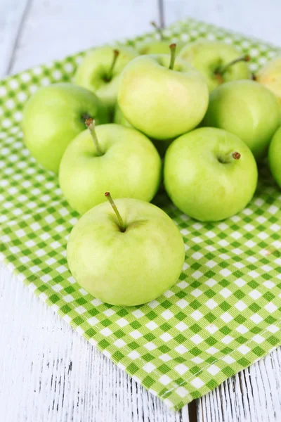 Pečená jablka na ubrousek detail — Stock fotografie