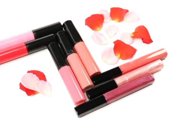 Belos gloss labial — Fotografia de Stock