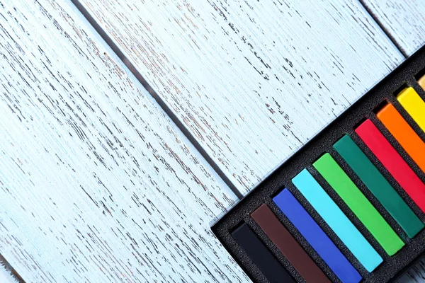 Kleurrijke krijt pastels — Stockfoto