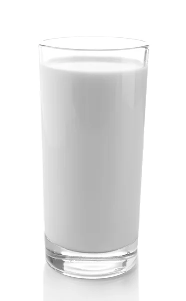 白色隔热牛奶杯 — 图库照片