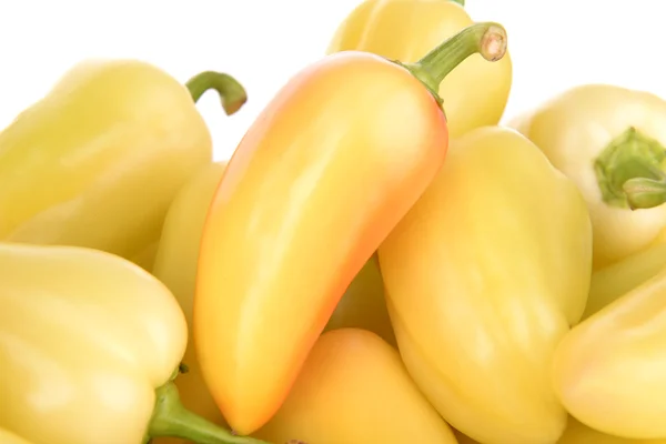 Gele paprika close-up — Stockfoto