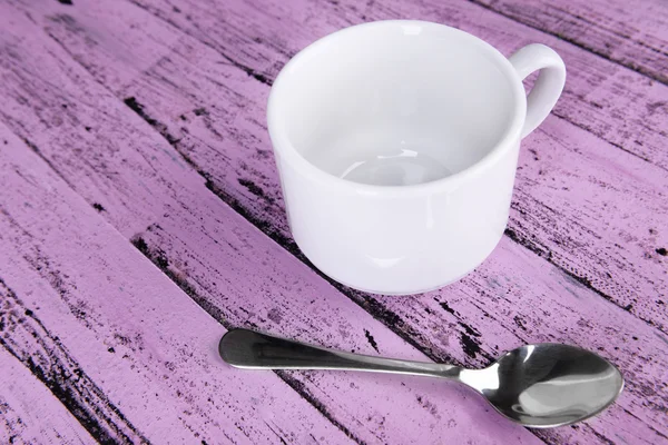 Порожня чашка з чаєм — стокове фото