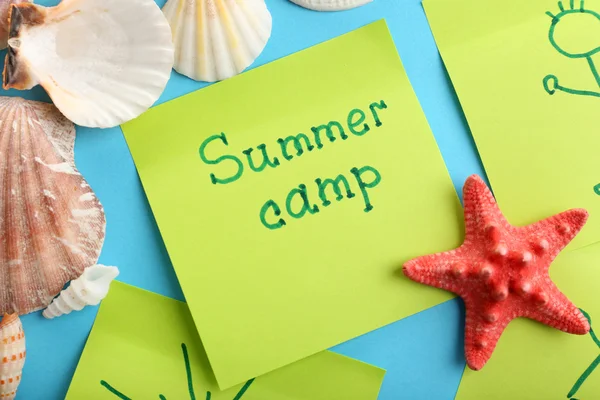 Summer Camp concept — Stock Photo, Image