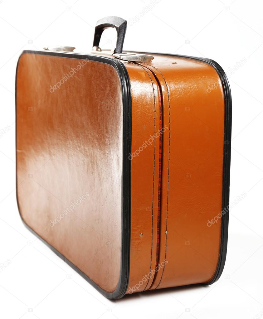 old travel suitcase