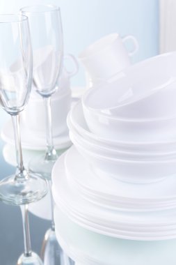 Beyaz yemekleri kümesi