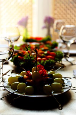 Restoran Tablo ayarı ile lezzetli yemekler