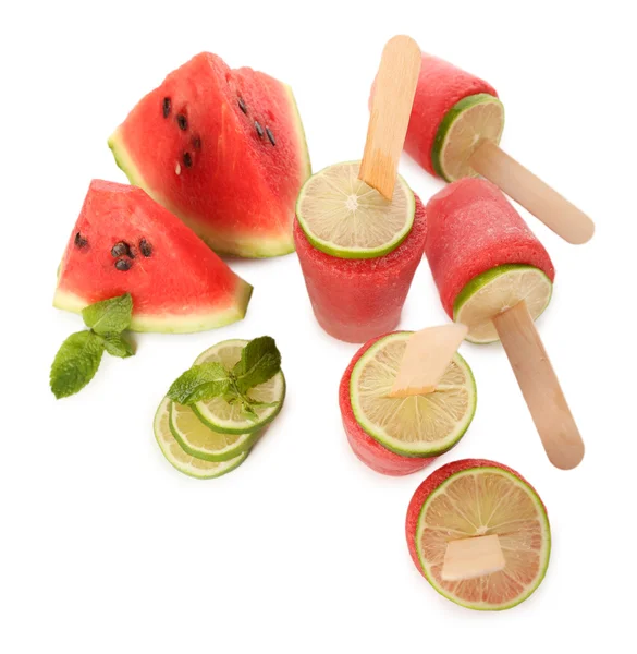 Watermelon ice-cream — Stock Photo, Image