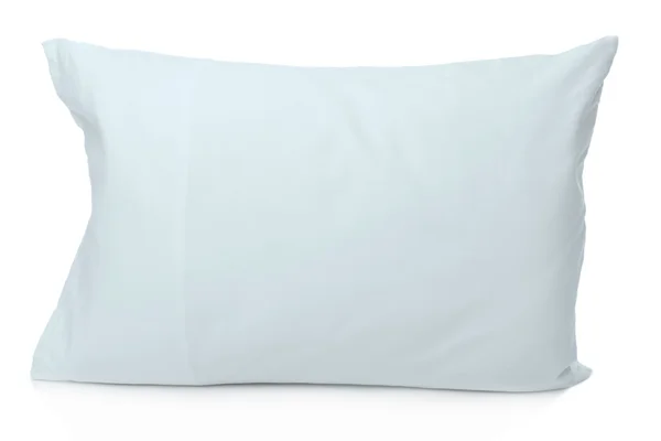 White pillow isolated on white — Stock Photo, Image