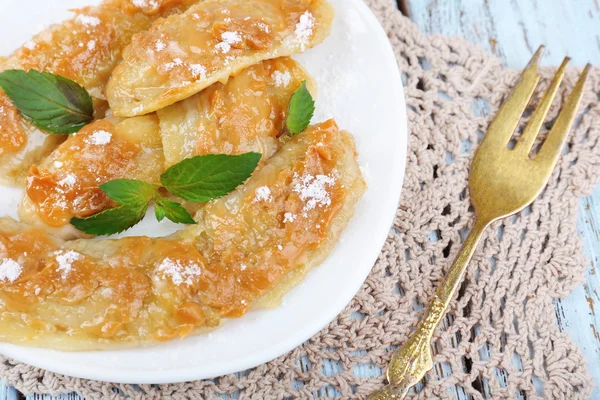 Banana fritta zuccherata — Foto Stock