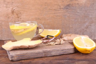 Limonlu zencefil içki