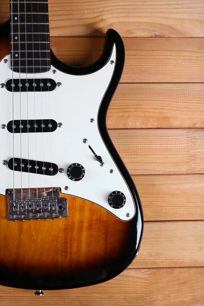 Guitar on wood — Stock Photo, Image