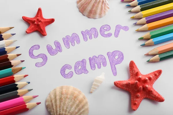 Summer Camp concept — Stock Photo, Image