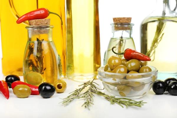 Sorts of cooking oil — Stock Photo, Image