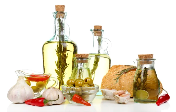 Tipos de aceite de cocina —  Fotos de Stock
