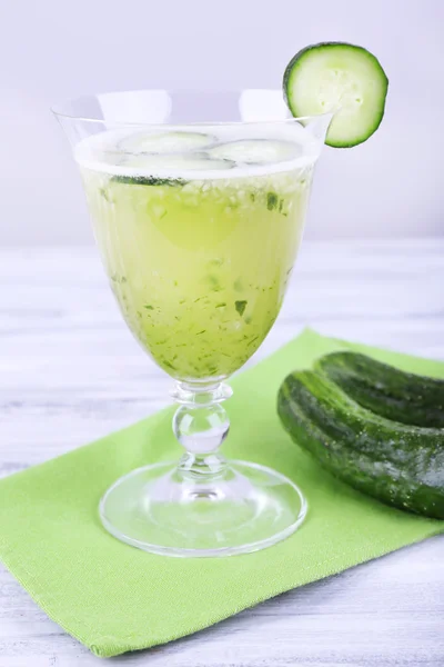 Cucumber cocktail — Stock Photo, Image