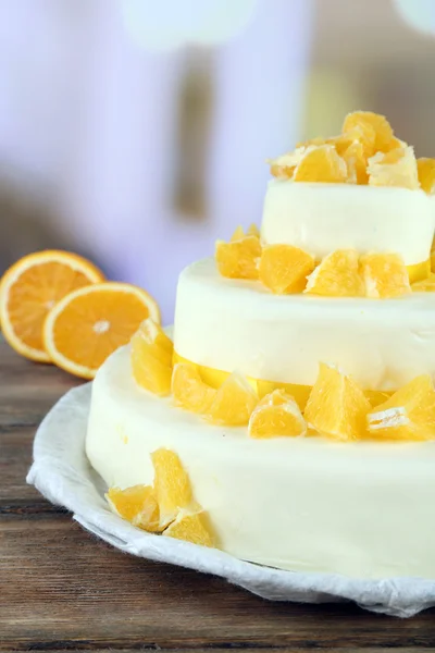 Torta nuziale con arance — Foto Stock