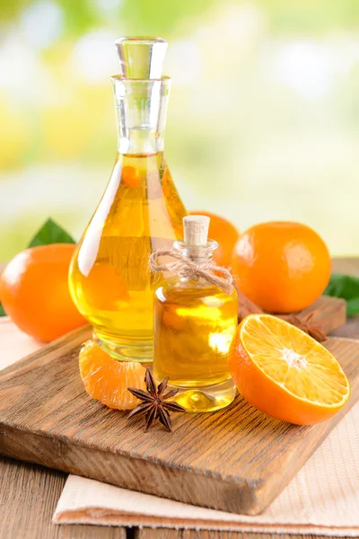 Tangerine oil — Stock Photo, Image
